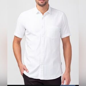 Kenneth Cole  White Shirt Size Large EUC